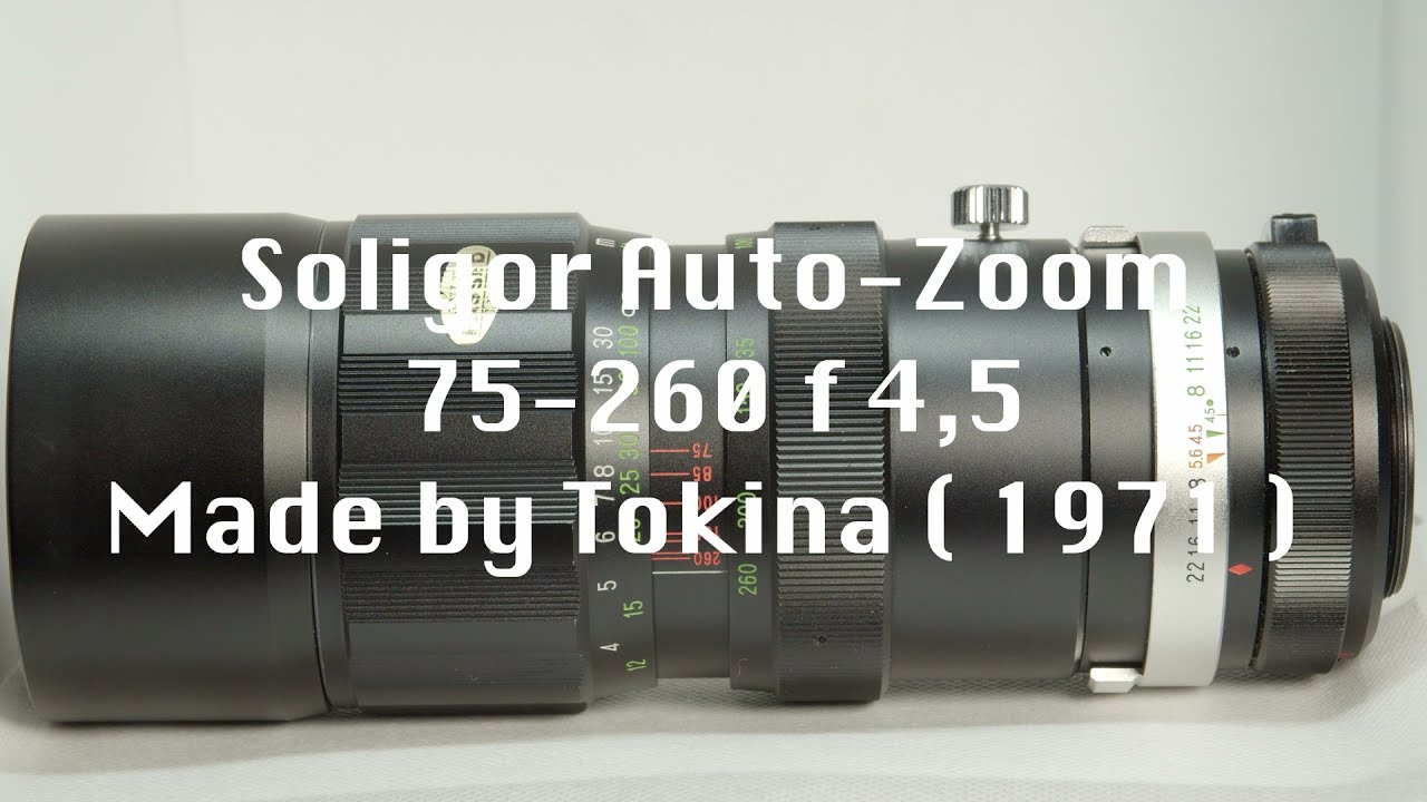 Soligor Auto-Zom 75-260 f 4,5 Tokina Made