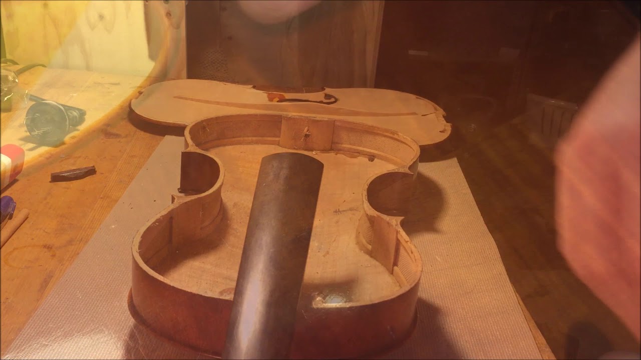 Unlabelled Violin Restoration