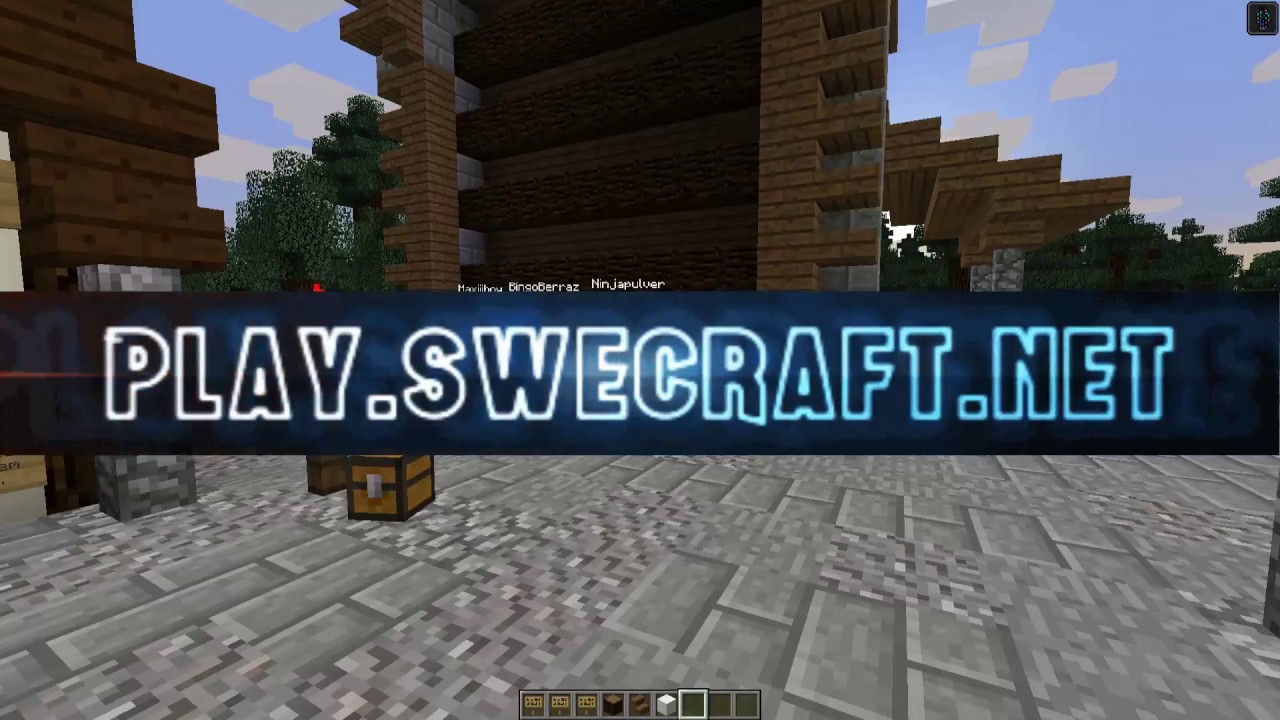 Swecraft - VANILLA - Ny server! :D