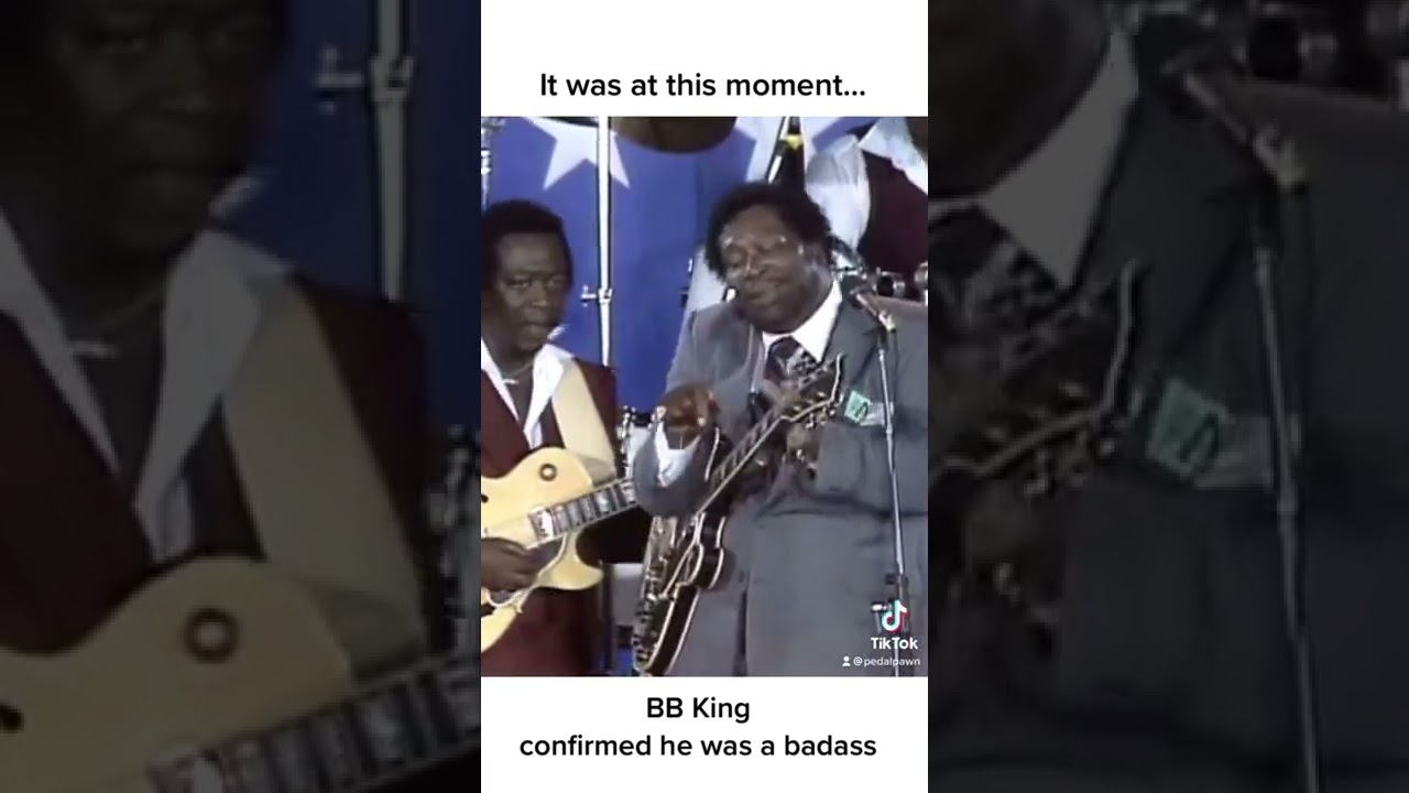 Broken guitar string?! No problem&hellip; I&rsquo;m BB King #shorts
