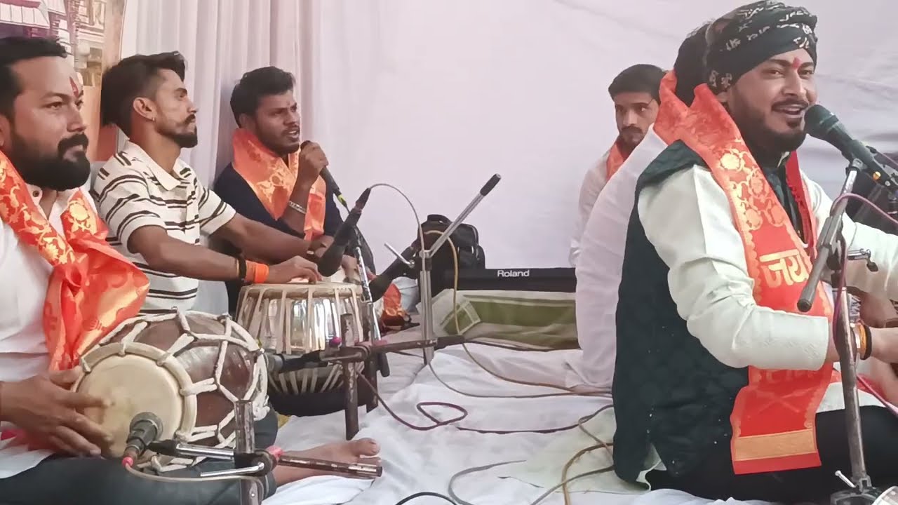 Ram jaisa Nagina nahin sareJag ki bajriya mein 💯🛕🔥🙏🔥 Shiv Mandir bhajan Mandal 😀😀 dhaani bag nala#@
