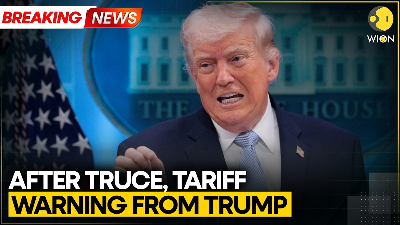 BREAKING: Trump Warns 50% Tariffs on Nations Arming Iran After Truce | WION