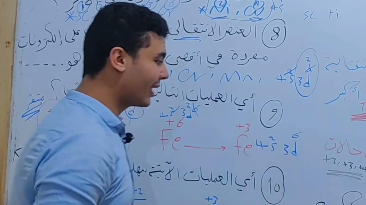أهم وأقوى أفكار التركيب الإلكتروني لعناصر السلسلة الإنتقالية الأولى ♥️💡