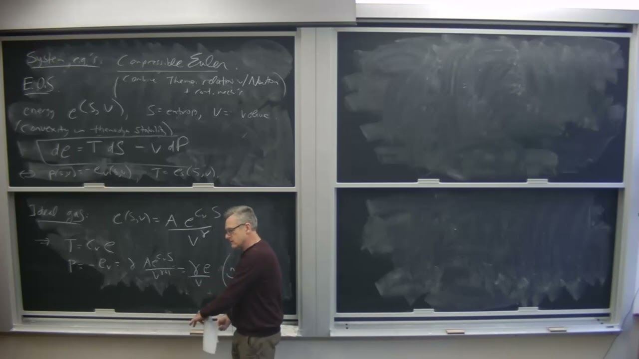 Lecture 16 | Shocks and Patterns in Hyperbolic and Hyperbolic-Parabolic Balance Laws