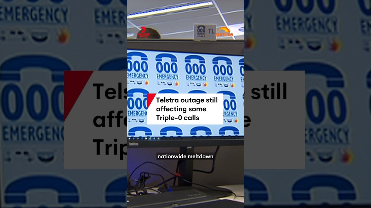 Сбой в сети Telstra по-прежнему влияет на некоторые вызовы экстренных служб 000