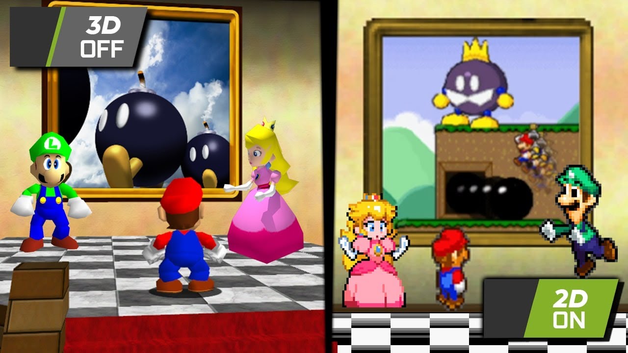 Logré activar el MODO 2D en Mario 64 😲