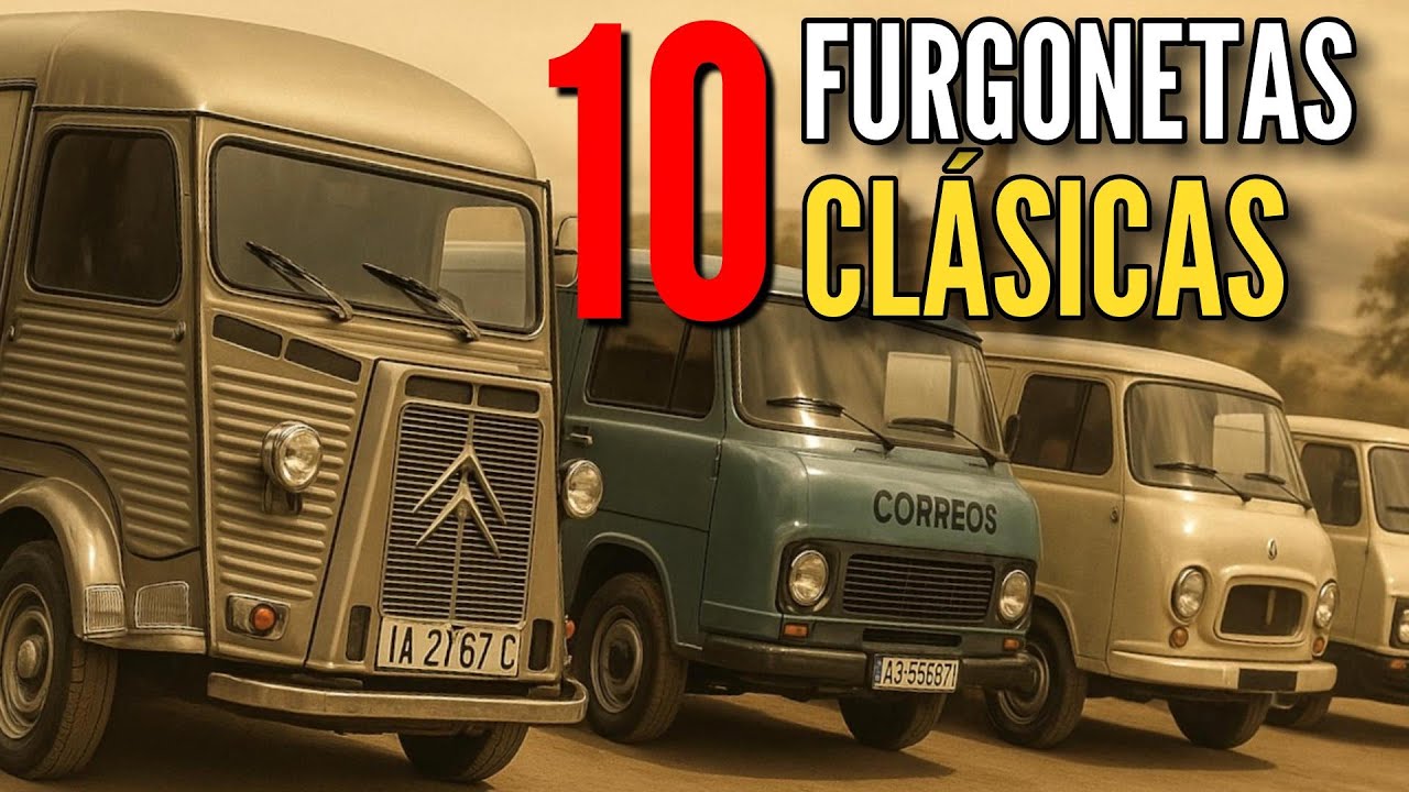 10 Furgonetas Clásicas que Hicieron HISTORIA en España
