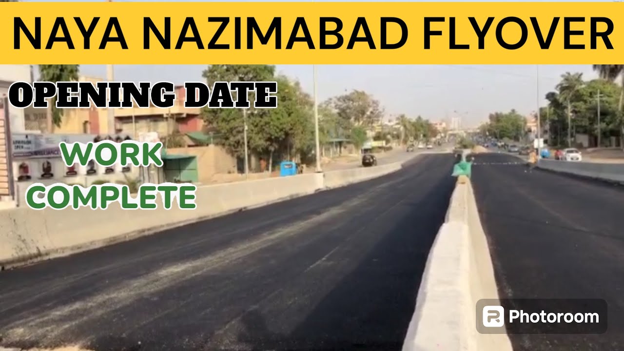 Naya nazimabad flyover update..opening soon
