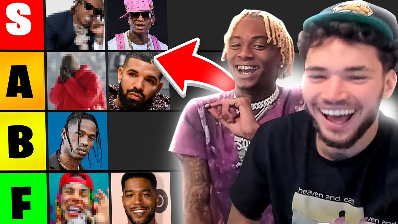 Adin does a Rapper Tier List w/ Soulja Boy & iShowSpeed...