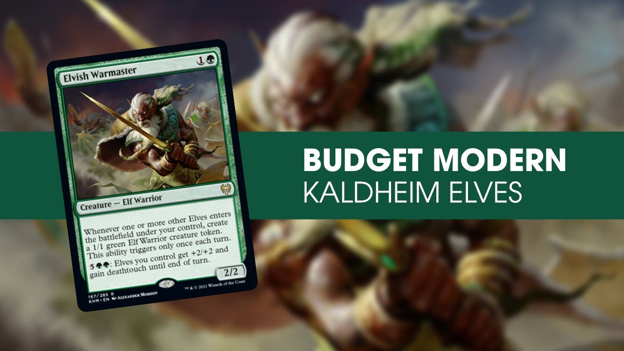 Modern on a Budget: Kaldheim Elves!