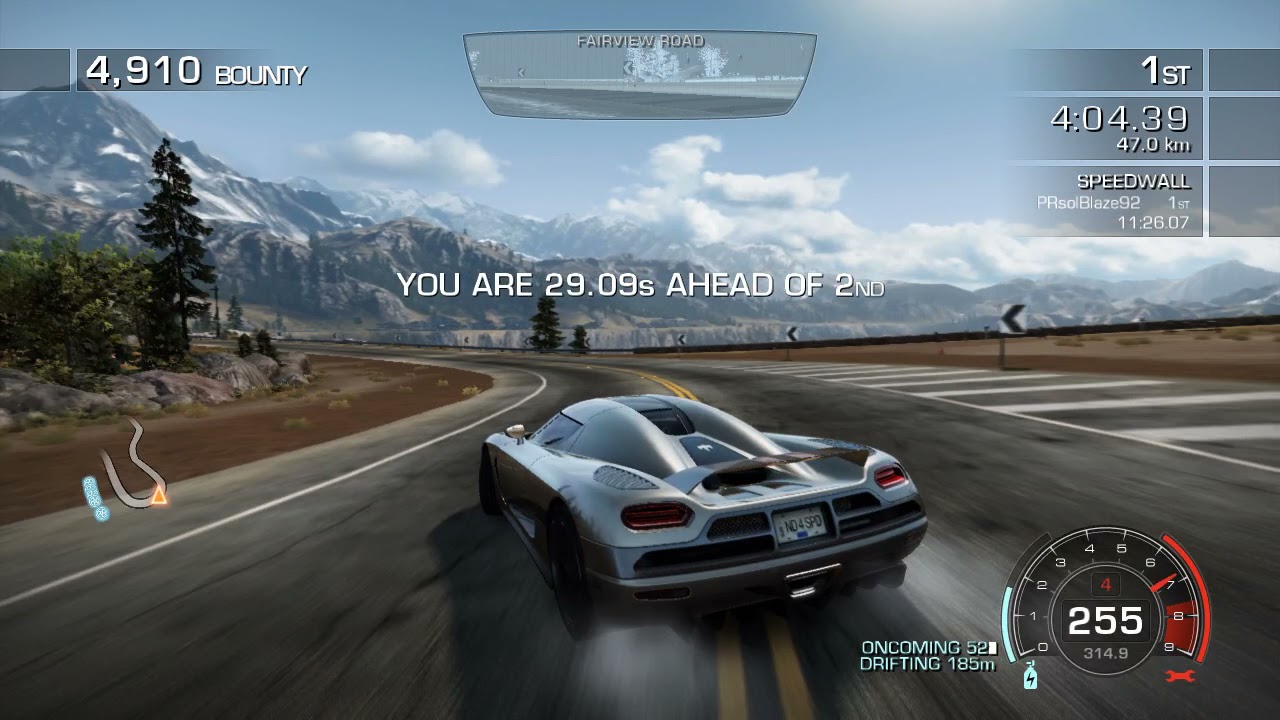 NFS Hot Pursuit (2010) | Seacrest Tour - 11:36.49 | Race