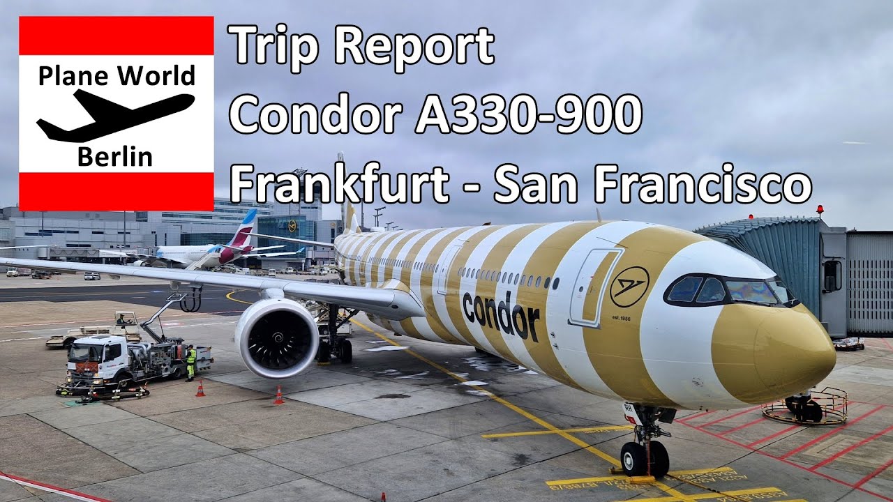 Trip Report | Condor Airbus A330neo | Economy Class | Frankfurt - San Francisco | Pizza onboard