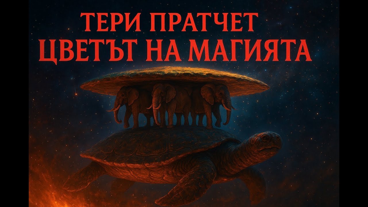 Аудио книга (Преразказ) – „Цветът на магията“ от Тери Пратчет | Легенди край огъня