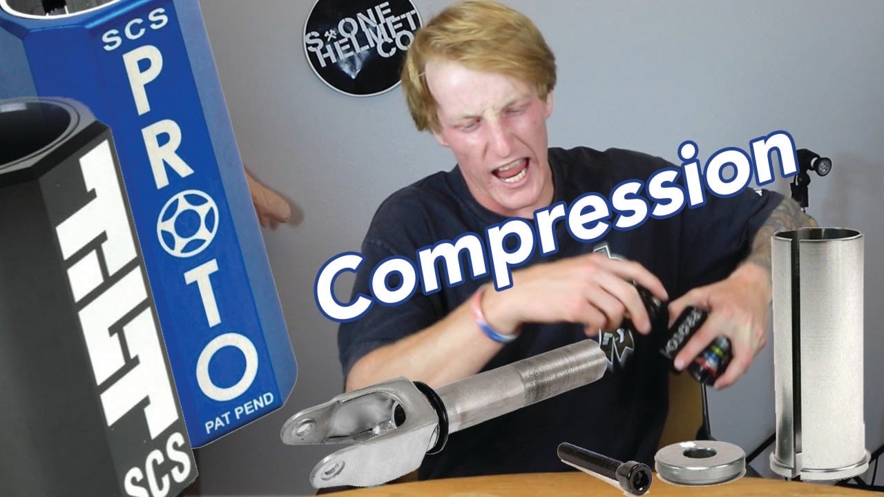 DIFFERENT COMPRESSION SYSTEMS FOR SCOOTER