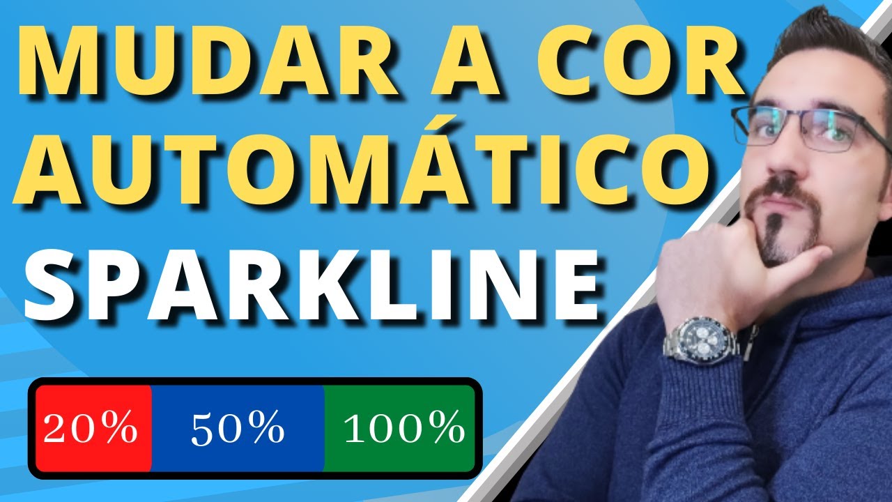 Barra de Progresso que Muda de Cor ( SPARKLINE ) | Planilhas Google