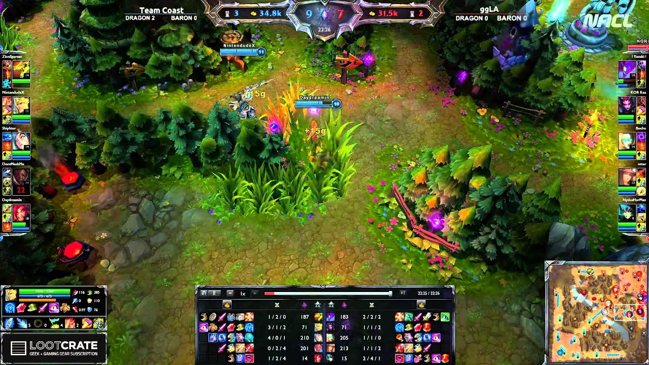 ggLA vs Coast [NACLS Week 2 Day 4]
