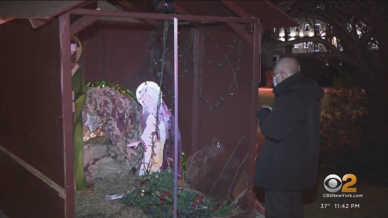 Nativity scene at Queens church vandalized