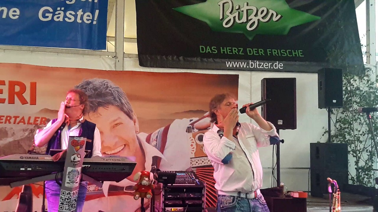 Schlagernacht mit den Schneehühner und Geri der Klostertaler am 03.06.2017 in Ergenzingen bei Rotten