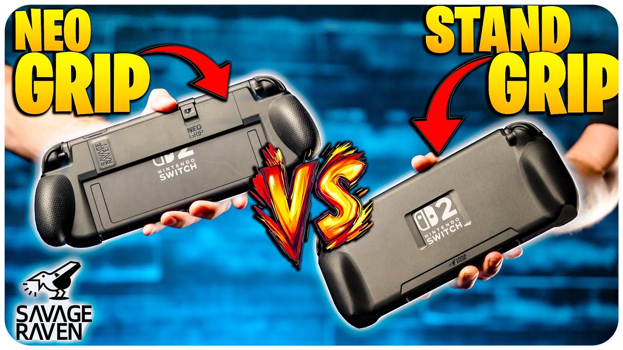 NeoGrip против StandGrip: какая рукоятка для Nintendo Switch 2 подойдет именно ВАМ?