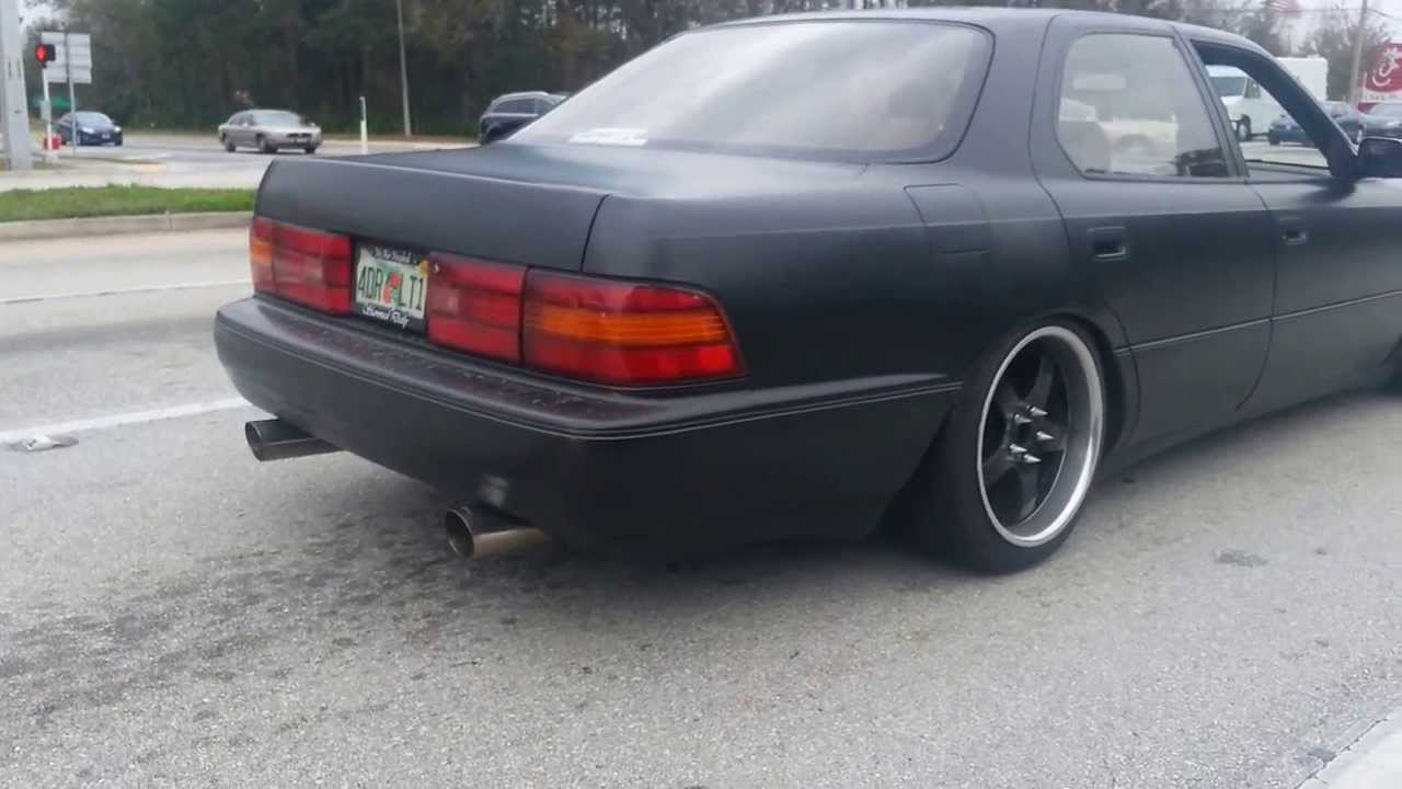 Dirty Mike's LS400. Custom headers and exhaust