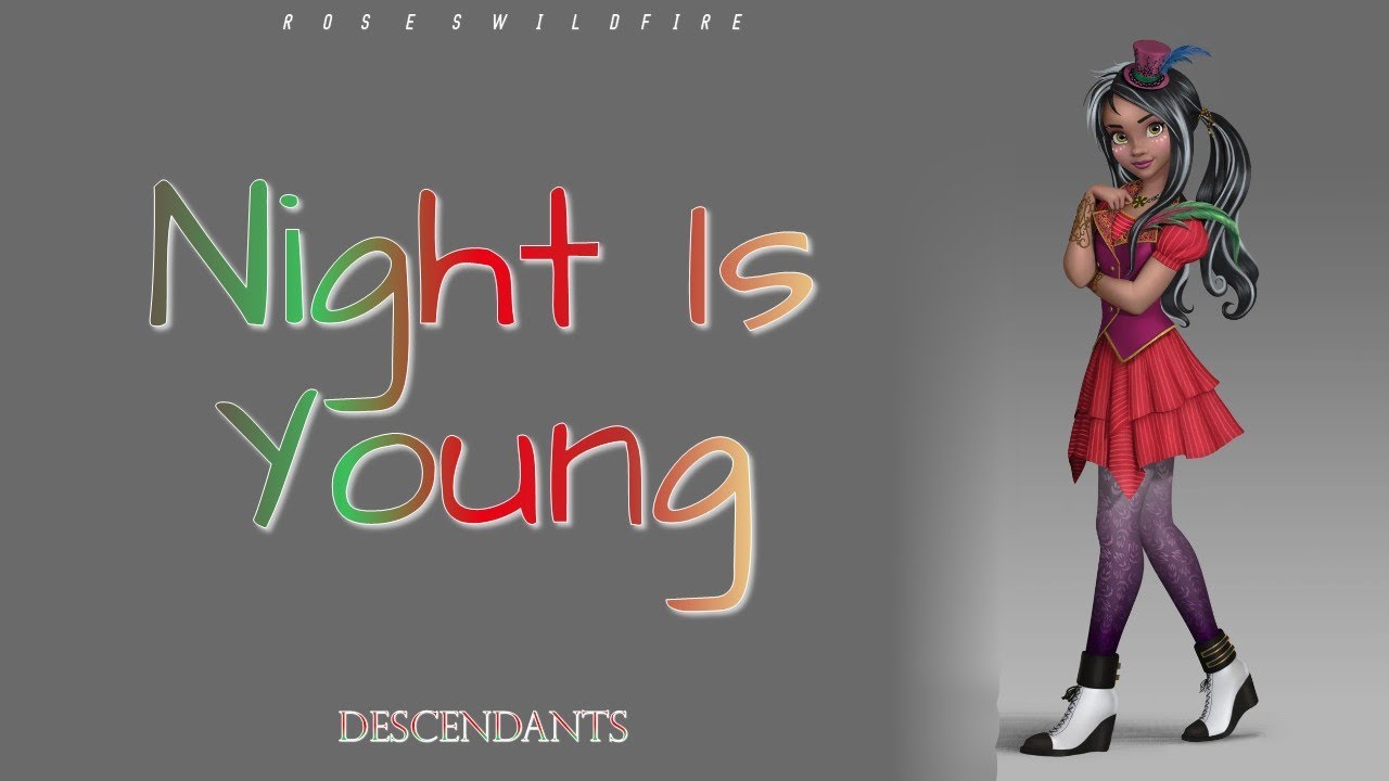 China Anne McClain - Night Is Young (Lyrics)