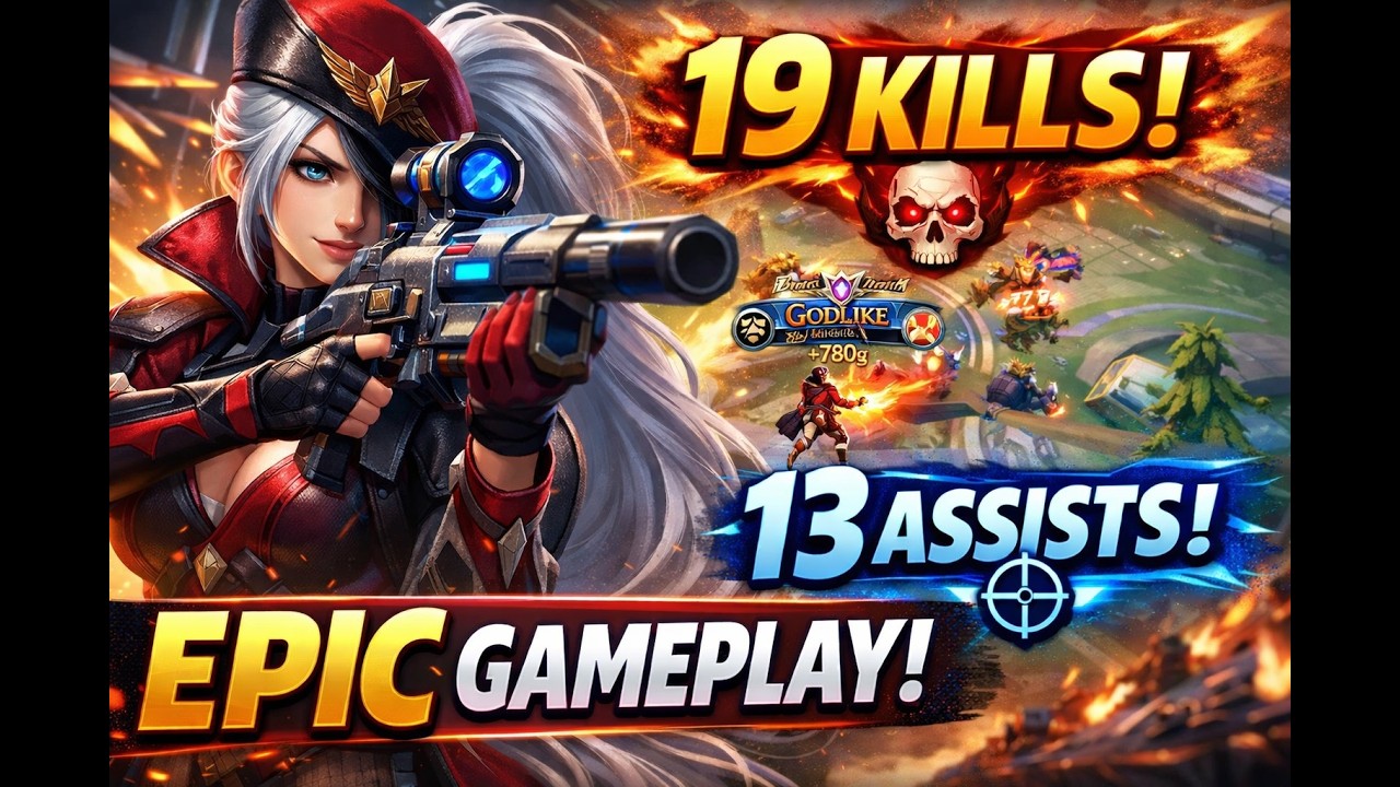 EPIC  GAMEPLAY WITH LESLEY / MOBA LEGEND GAMEPLAY