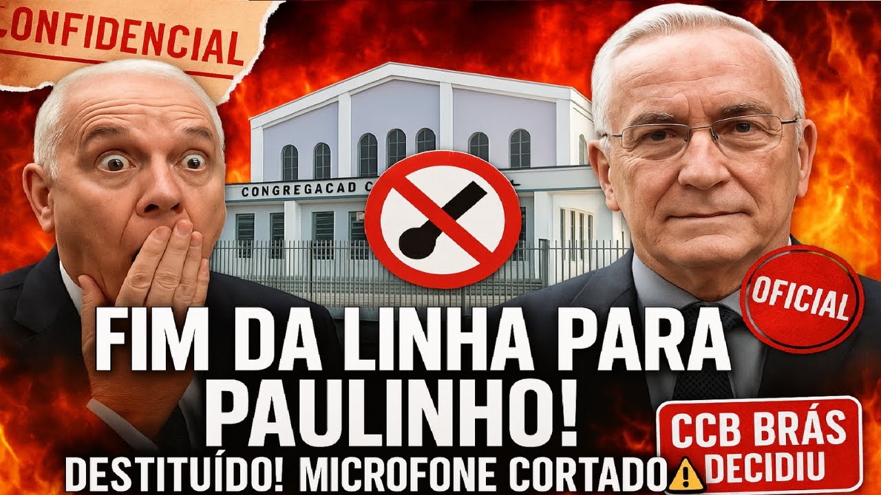 CCB Paulinho do Paulista DESTITUÍDO ? Isaias Grilo assumira REGIONAIS ?