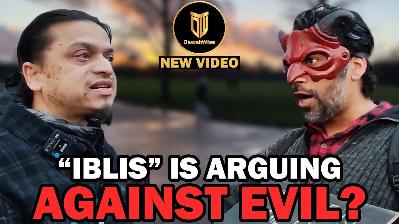 Muslim And Sikh (as Satan) Discuss Morality | Mansur | Speakers Corner
