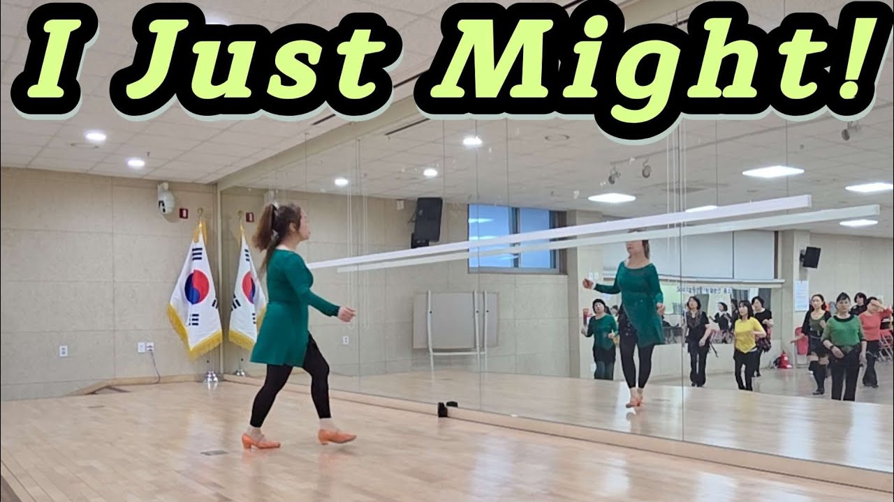 I Just Might! linedance / 높은 초급 /  브루노 마스와 함께 그루브를 즐겨요 ^^
