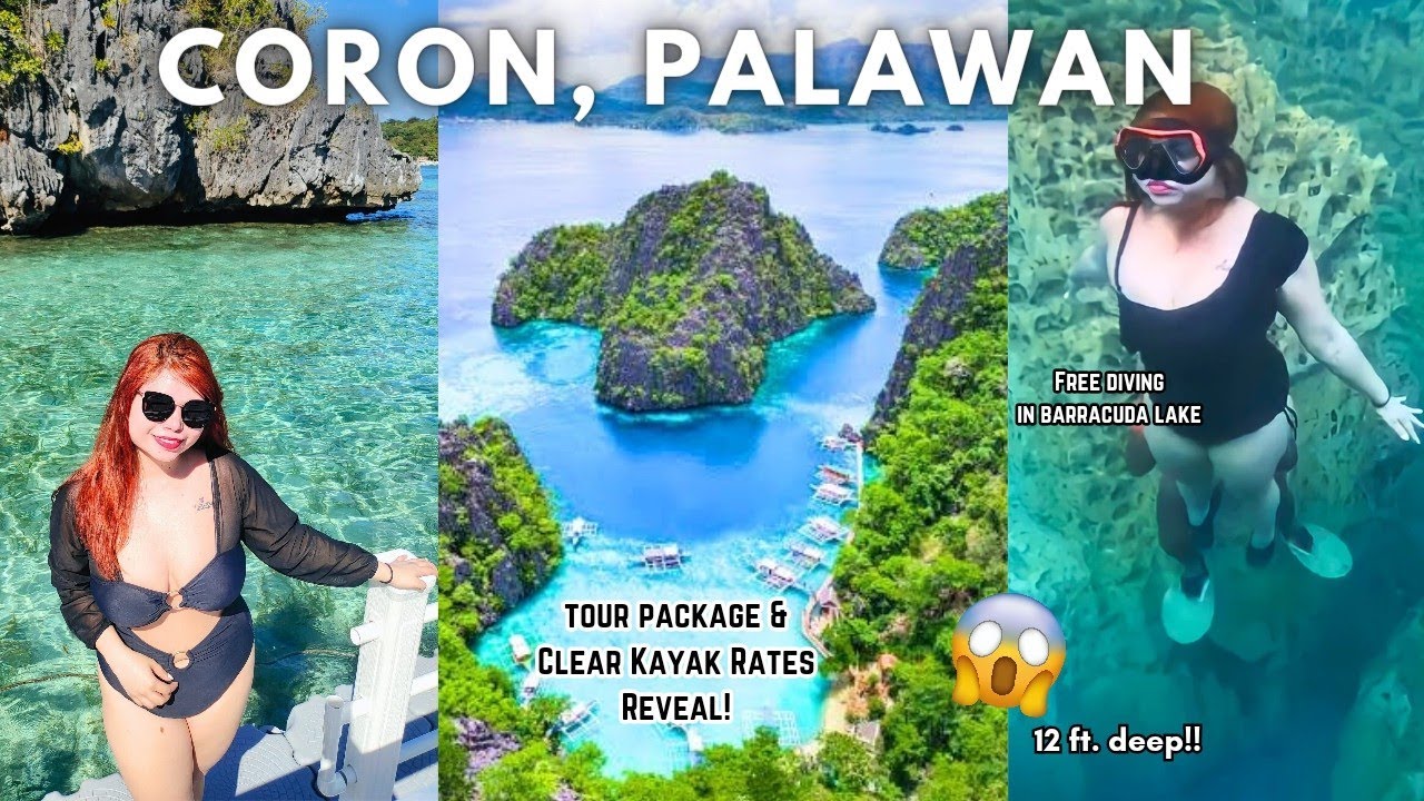 CORON PALAWAN VLOG with Tour package & Clear Kayak Rates Reveal! | Princess Mariz L.