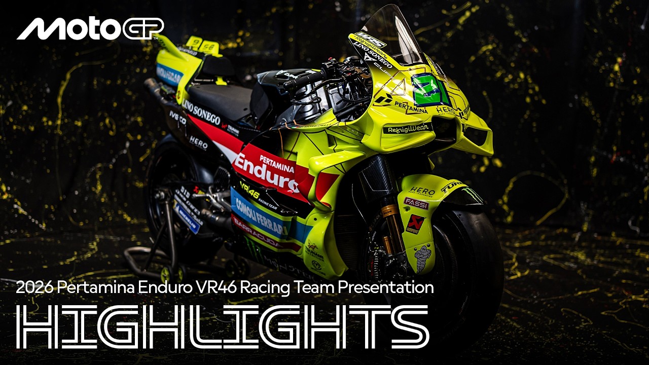 HIGHLIGHTS 🌓 2026 Pertamina Enduro VR46 Racing Team Presentation