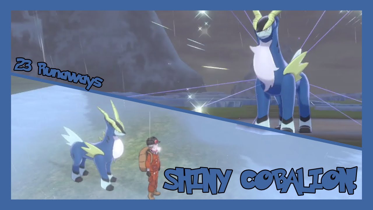 Pokemon Sword & Shield | Shiny Cobalion 23 Runaways | The Crown Tundra DLC