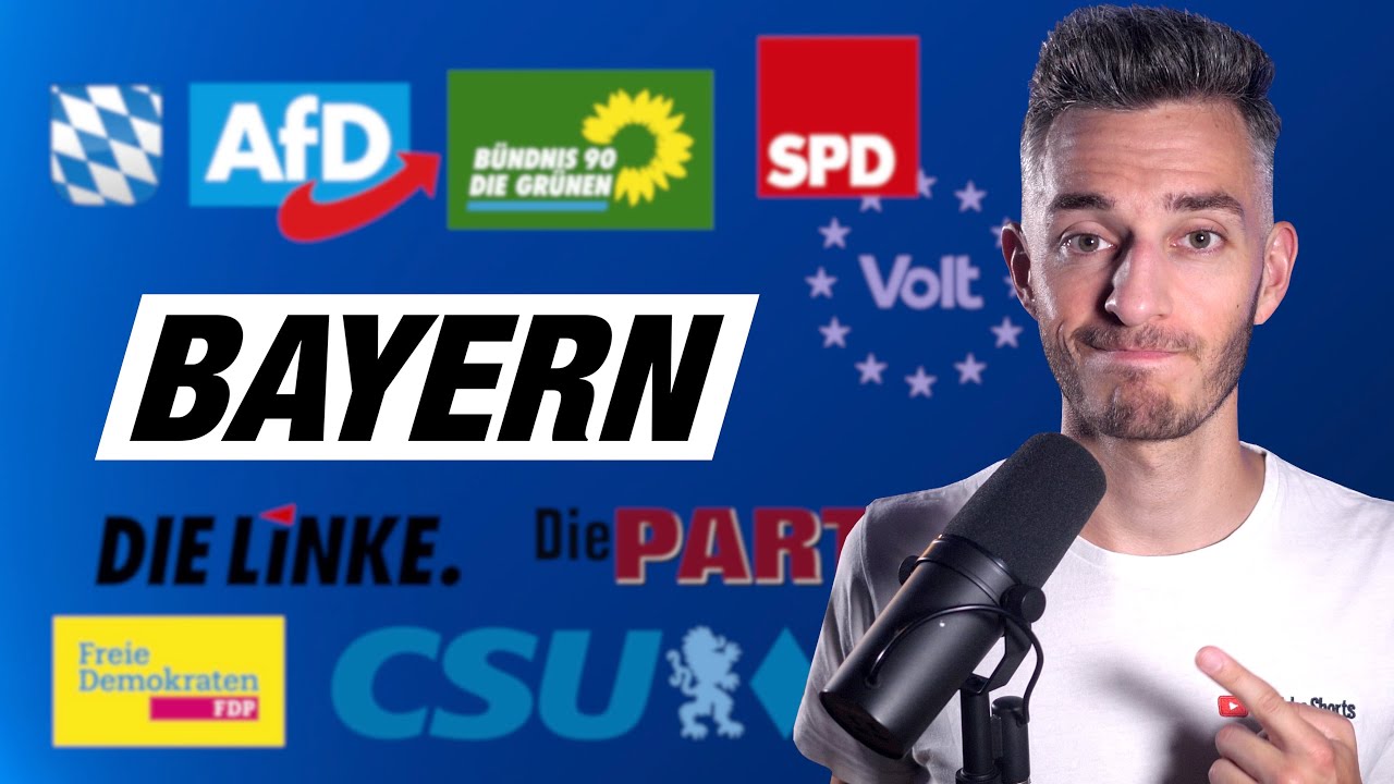 Landtagswahl Bayern: Alle Wahlprogramme einfach erklärt (AfD, Grüne & Co.)