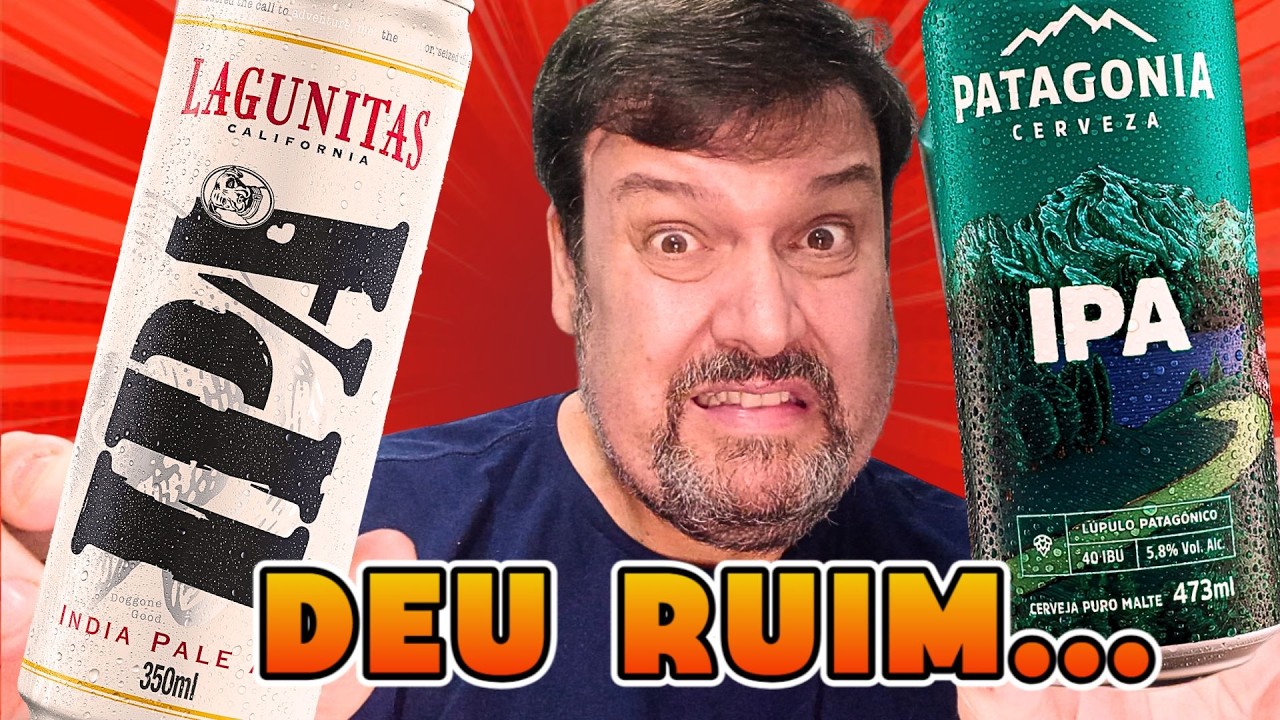 Duelo Lagunitas x Patagonia (Deu ruim...)