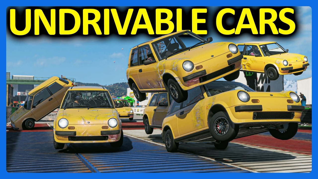 Forza Horizon 6's Most Undrivable Cars!!