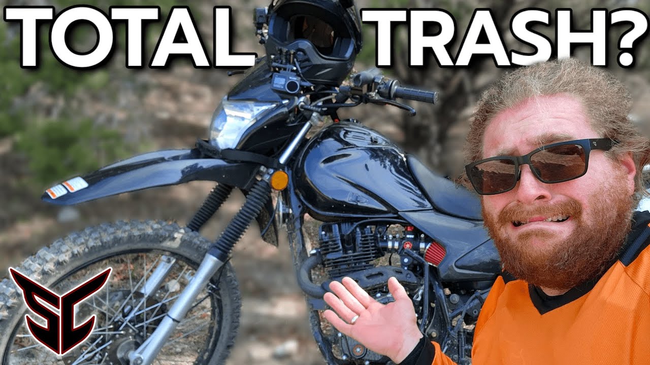 This AMAZON Motorcycle Might Surprise You... | Hawk 250 Review
