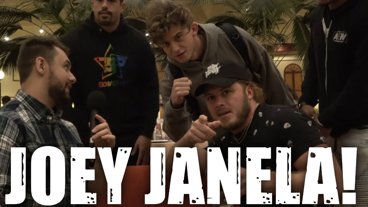Joey Janela On AEW Contract, GCW's Growth, Working With Both | HOOK CAMEO! | Interview