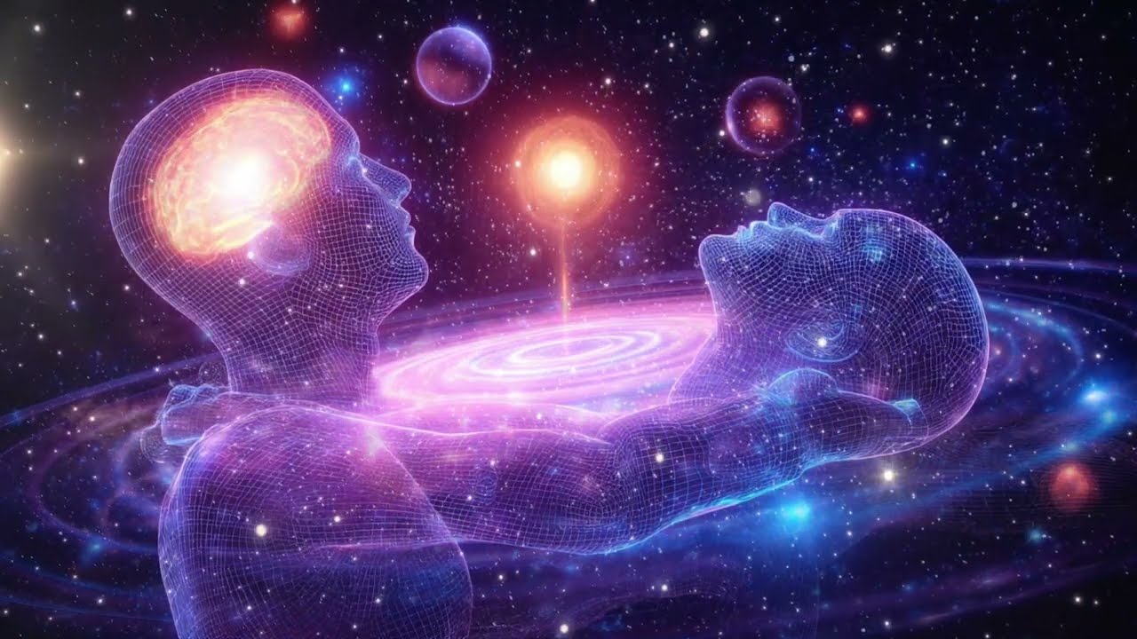 432Hz + 528Hz • Fall Into Deep Healing Sleep • Calm Mind, Anxiety Relief, Melatonin