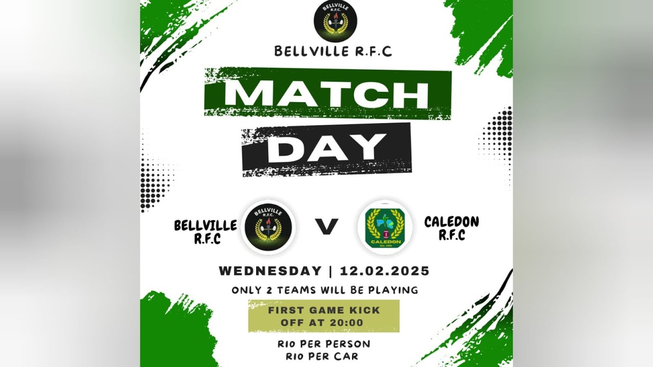 Bellville RFC vs Caledon RFC | Friendlies