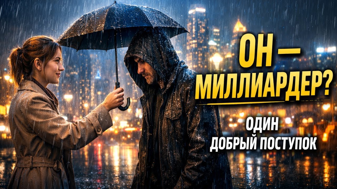 Учительница дала зонт незнакомцу... Он оказался МИЛЛИАРДЕРОМ! История изменившая всё 💔