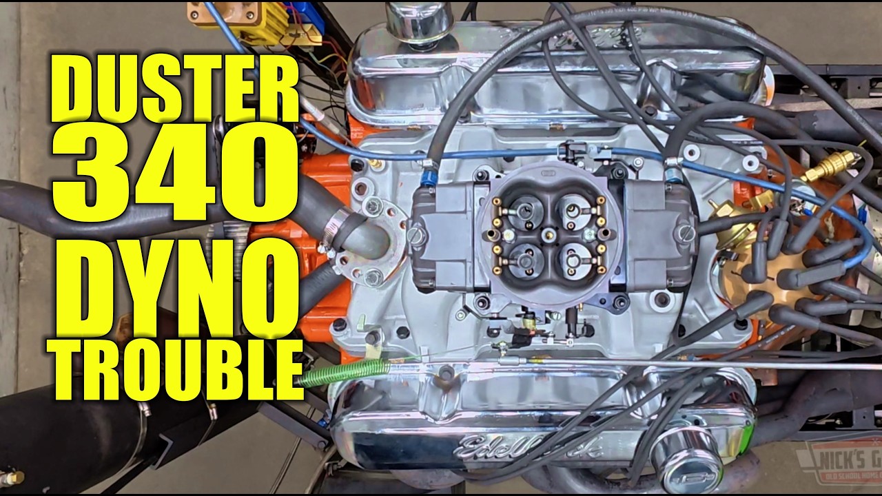 Duster 340 DYNO Troubleshoot - Didn't Expect This!