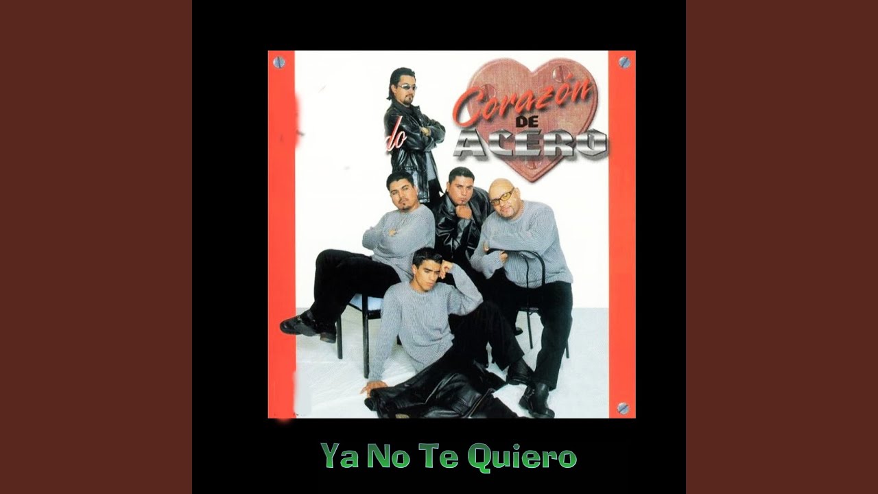 Ya No Te Quiero