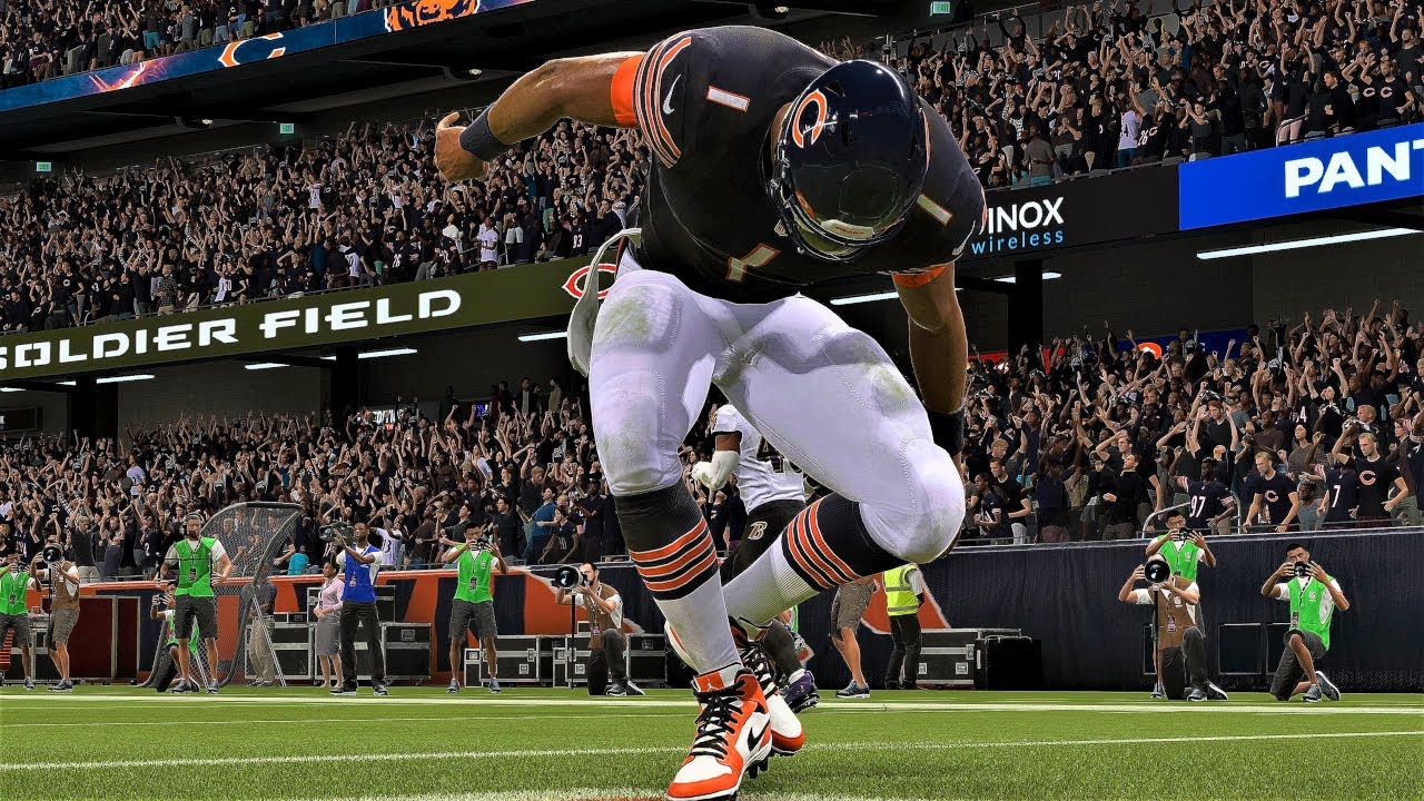Madden 21 Justin Fields Bears Rebuild Franchise 2022 Season 2 All Madden Edition PS5 Game Play
