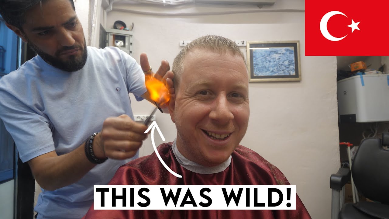 INSANE Turkish Barber Experience | Van Life Istanbul