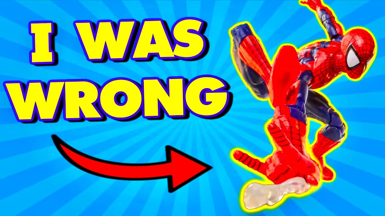 I WAS WRONG! about the Marvel Legends Spider-man Maximum Series