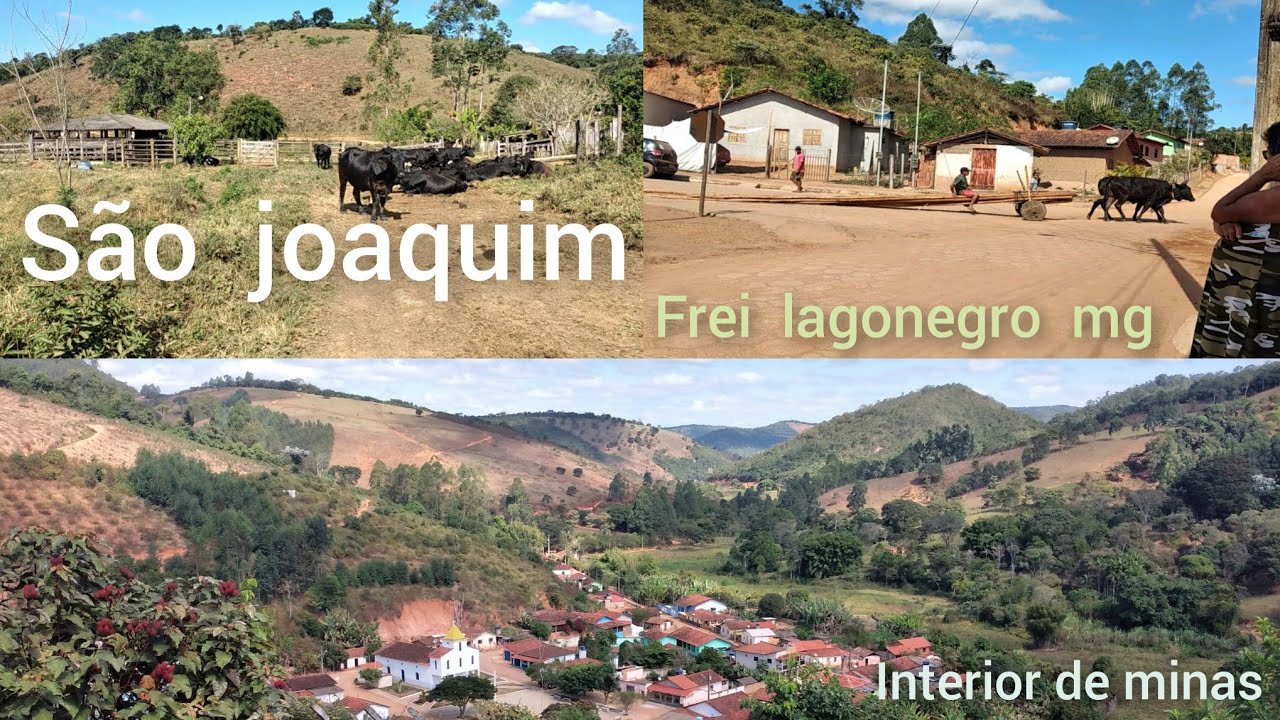 INTERIOR DAS MINAS GERAIS : São Joaquim localizada na (zona rural ) município de Frei Lagonegro mg