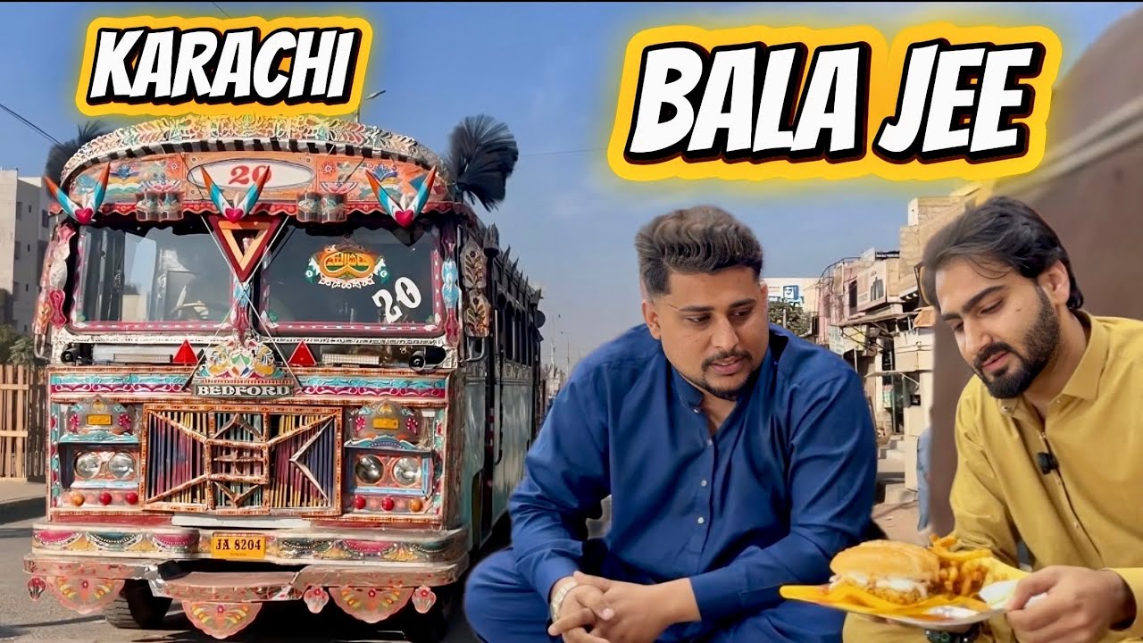 🍔 KARACHI | BALA JEE | Fast Food Taste Test & Review 🍟 | FADII YT