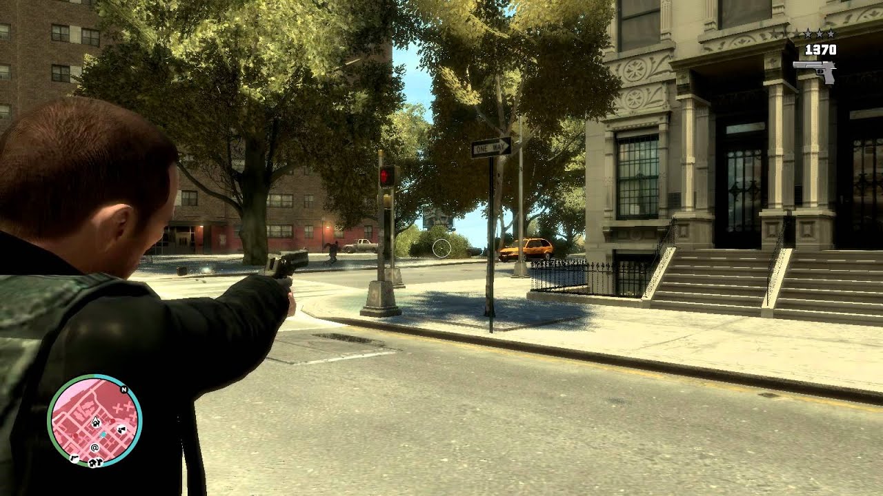GTA: IV Extreme Pistol Damage Mod