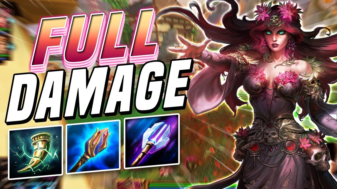 Smite: Full Damage Persephone Build - SHE IS SO STRONG!
