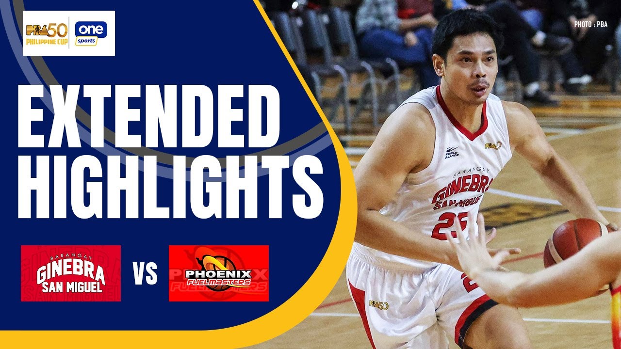 BRGY. GINEBRA vs. PHOENIX | EXTENDED HIGHLIGHTS | PBA SEASON 50 PHILIPPINE CUP | NOV 16, 2025